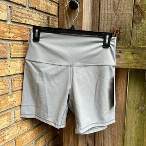 Lululemon Athletica High Waist Gray Shorts